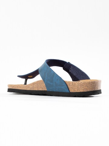 Bayton - Sandalias de dedo 'Mercure' en azul