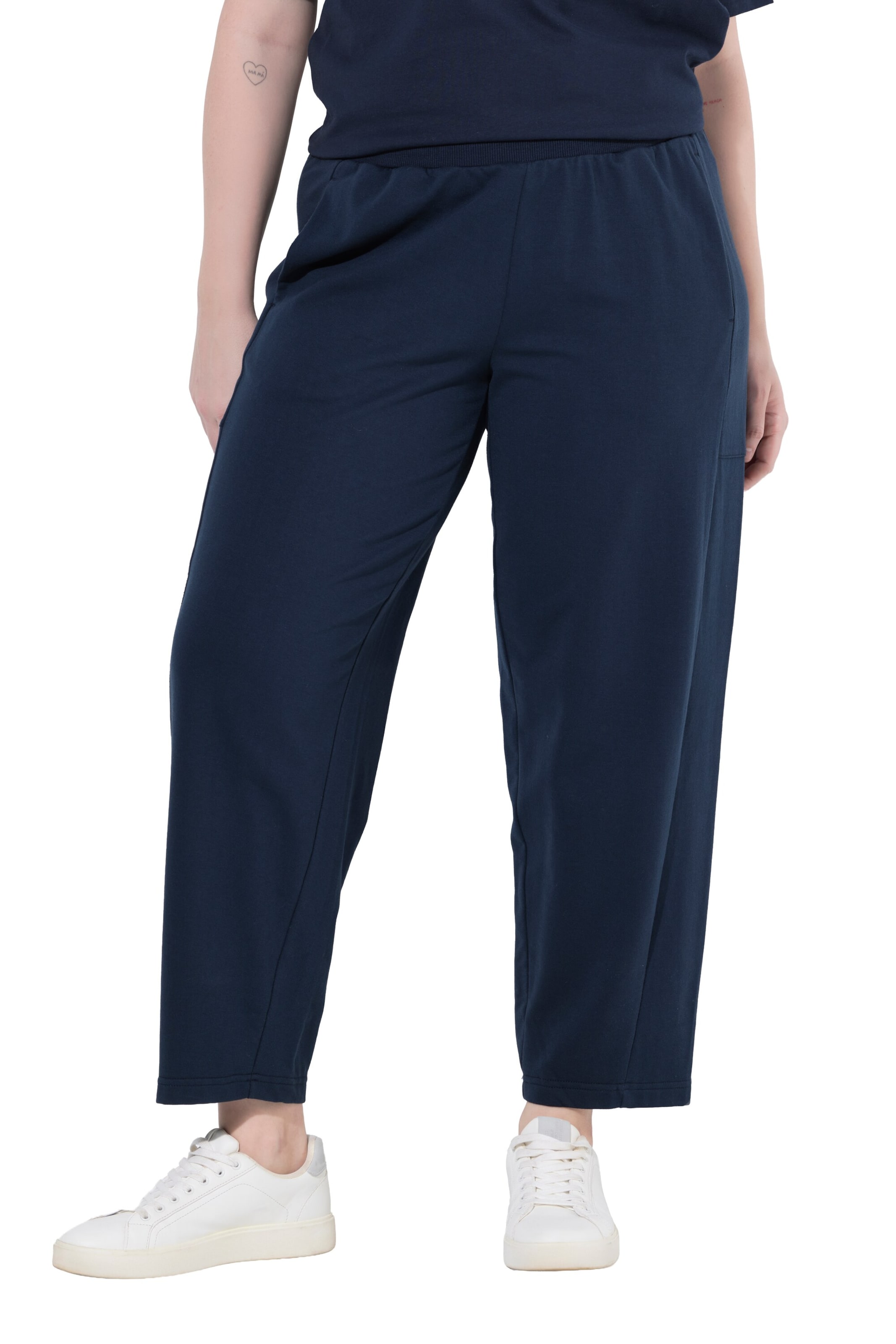 Ulla Popken Vat Broek in Blauw: voorkant