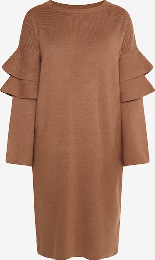 usha WHITE LABEL Knit dress in Camel, Item view