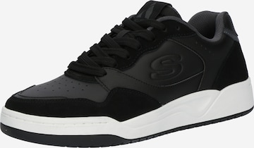 SKECHERS Низкие кроссовки в Черный: спереди