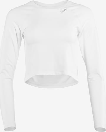 Maglia funzionale 'AET116LS' di Winshape in bianco: frontale