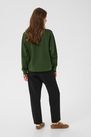 Cream Sweatshirt 'Mirabella' i grøn