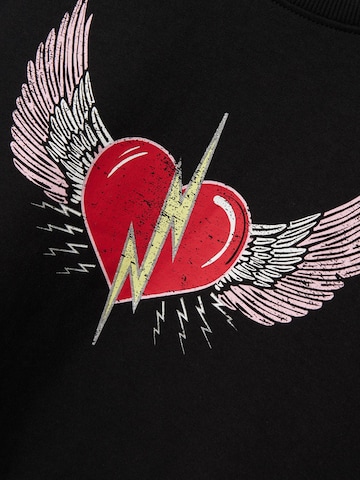 NAME IT Sweatshirt in Zwart