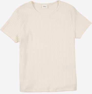 s.Oliver Футболка в Белый: спереди