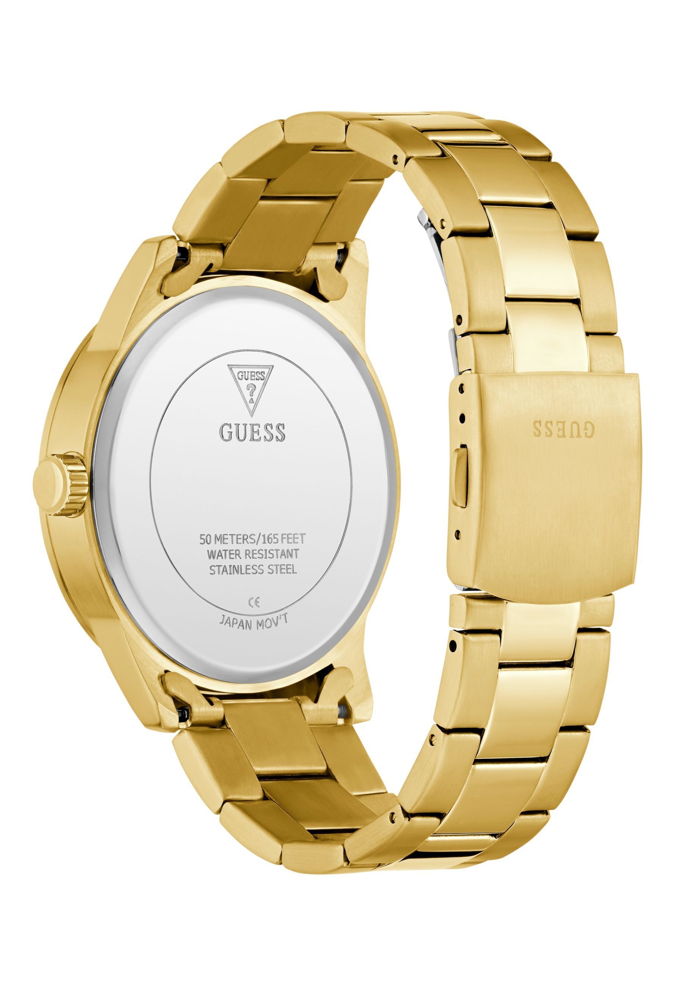 GUESS Analoguhr 'Trey' in Gold