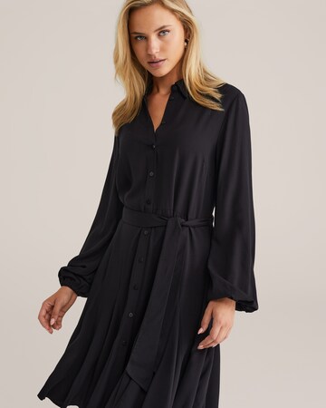 Robe-chemise WE Fashion en noir