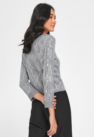 TALBOT RUNHOF X PETER HAHN Knit Cardigan in Grey