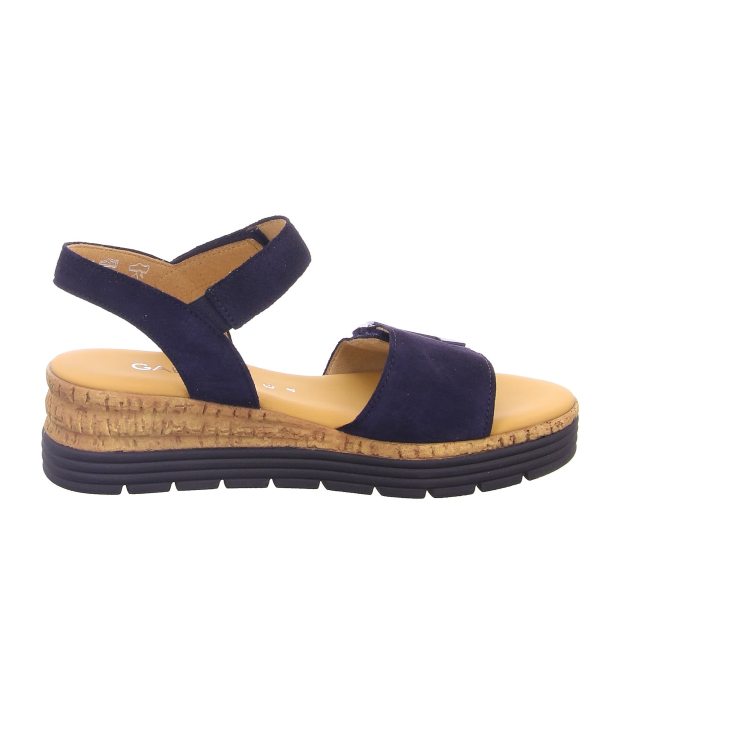 GABOR Sandalen met riem in Blauw