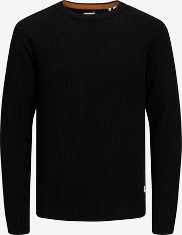 JACK & JONES Sweater 'Annel' in Black: front