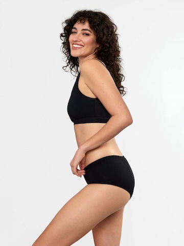 SNOCKS Periodslip 'femtis by SNOCKS Lene' in Schwarz