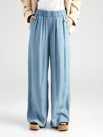 Wide leg Jeans 'Asaka-M' di mbym in blu: frontale