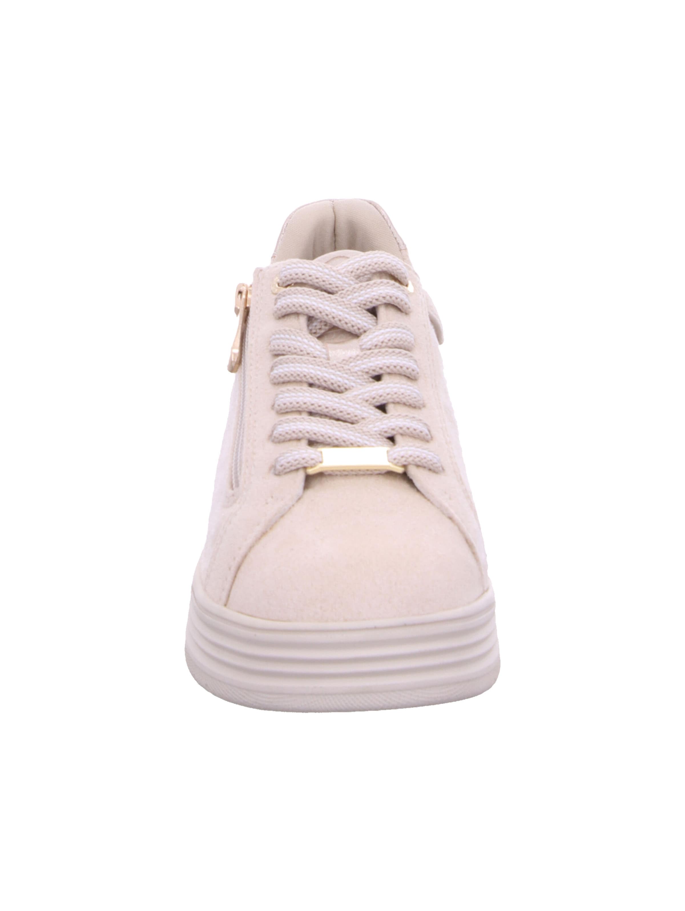 MARCO TOZZI Schnürschuhe in Beige