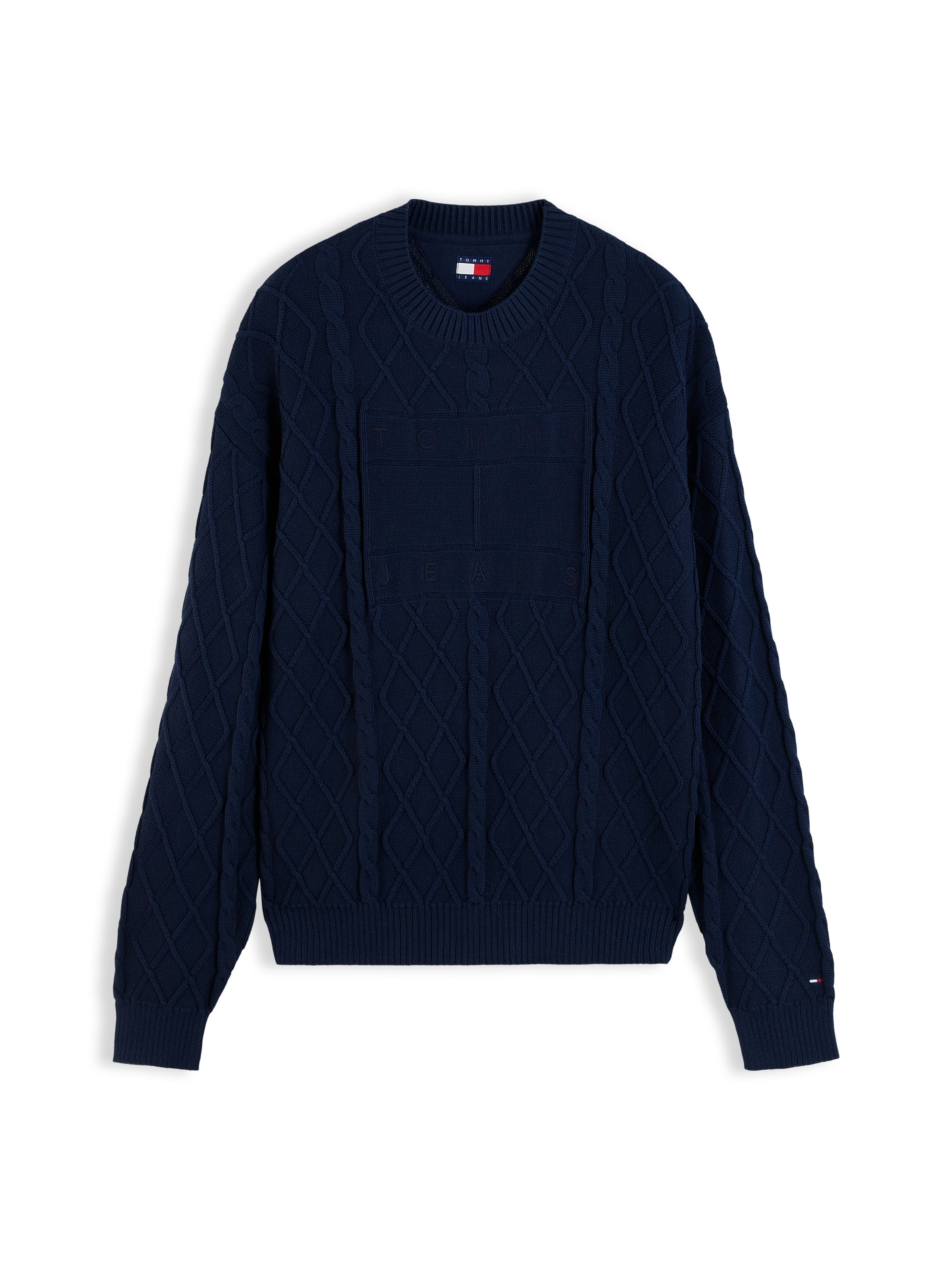 Pullover di Tommy Jeans in blu: frontale
