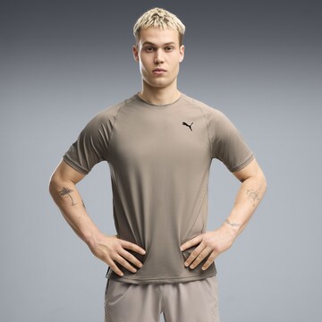 PUMA Performance shirt 'PWRMODE' in Beige: front