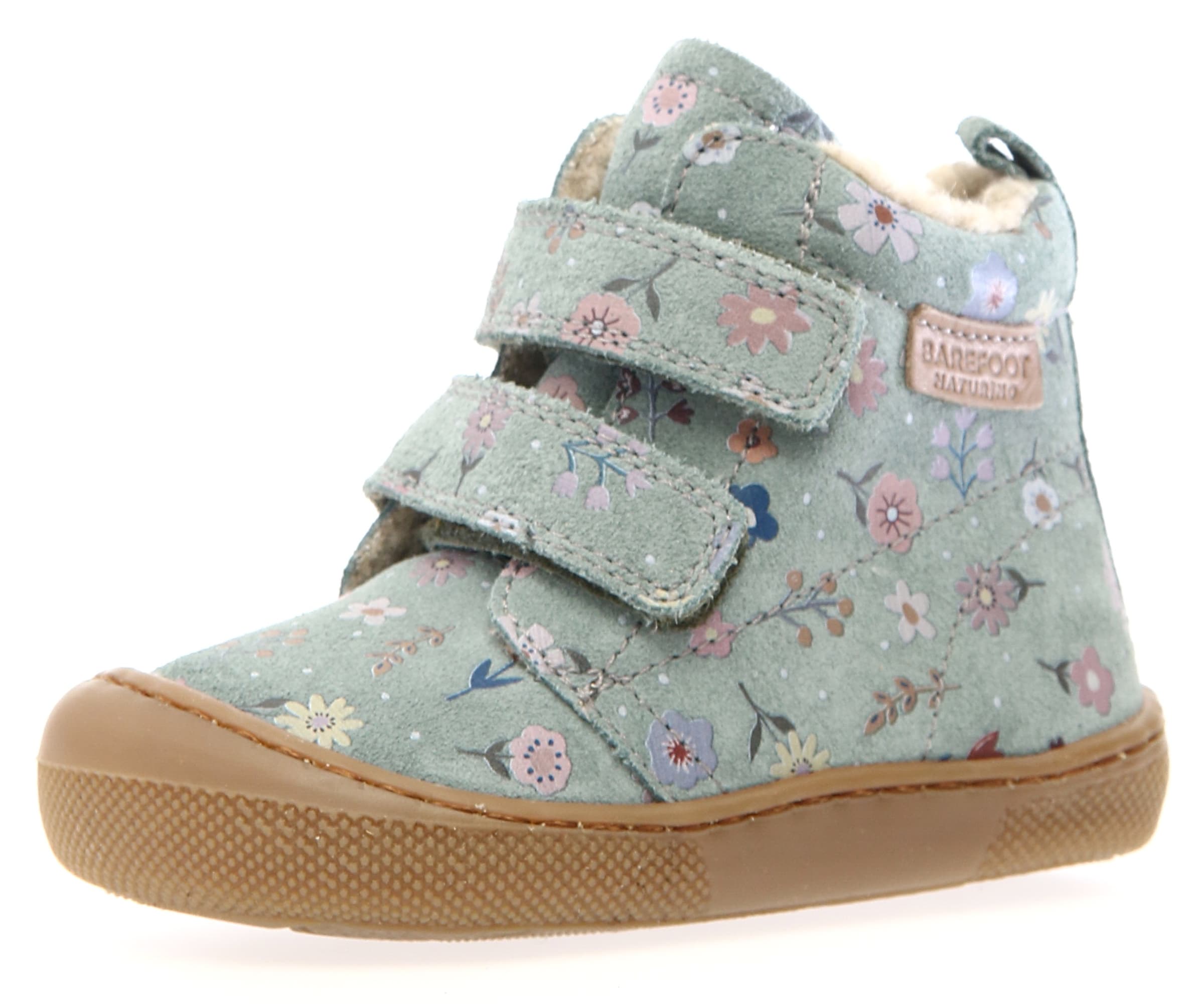 NATURINO First-Step Shoes in Blue: front