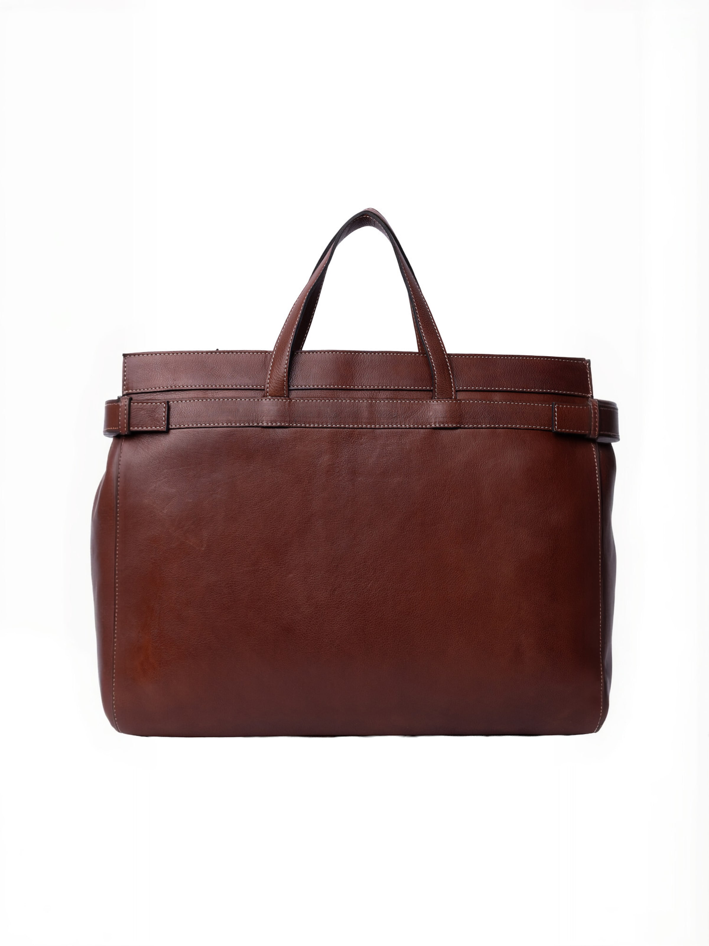 Cabas ' Siri ' RE:DESIGNED en marron : devant
