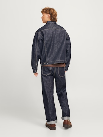 JACK & JONES Kurtka przejściowa 'JJIBRENT' w kolorze niebieski