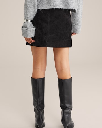 WE Fashion Nederdel i sort