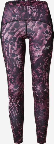 new balance Workout Pants in Purple: front