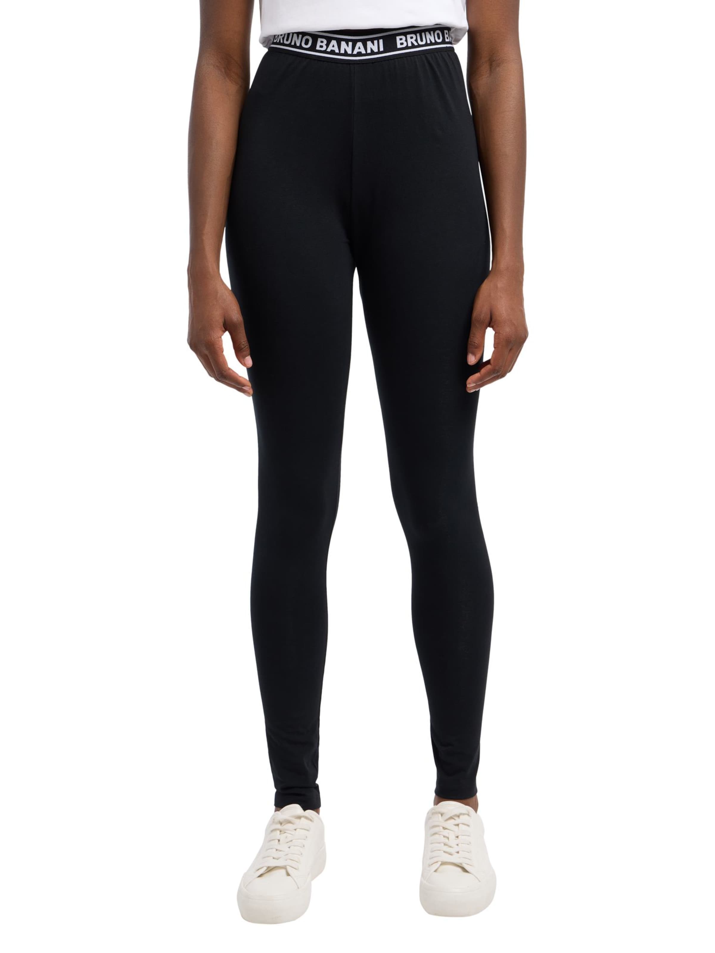 Skinny Leggings 'Molina' Bruno Banani en noir : devant