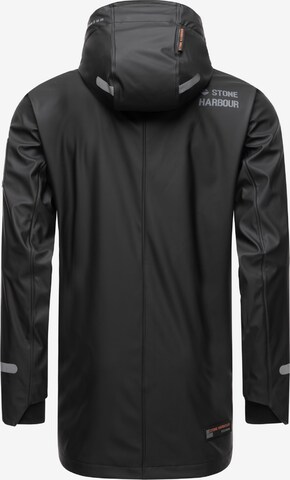 STONE HARBOUR Weatherproof jacket 'Tamio' in Black