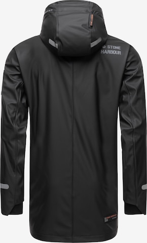 STONE HARBOUR Weatherproof jacket 'Tamio' in Black