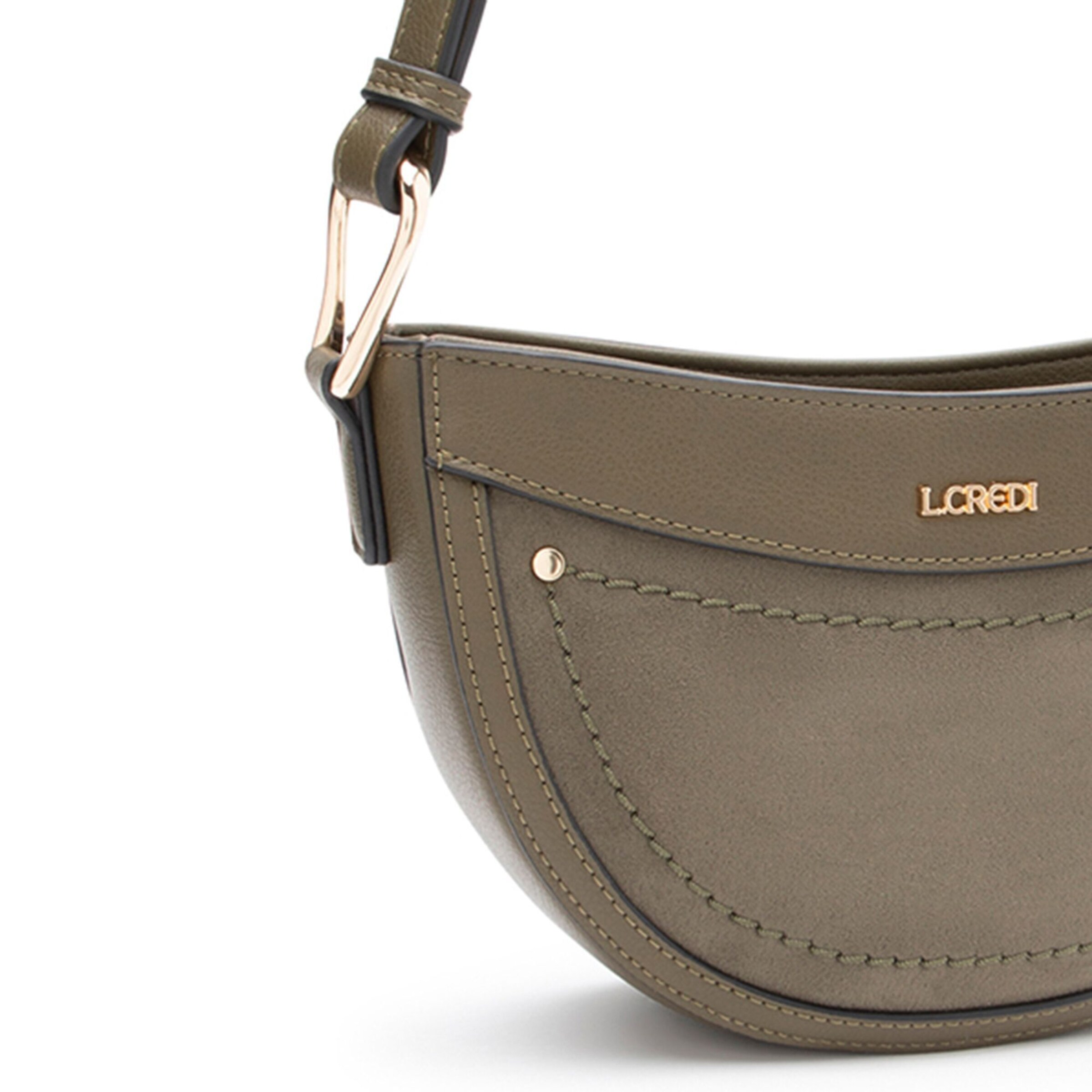 Borsa a tracolla 'Palmira' di L.CREDI in verde