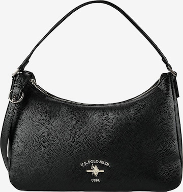 U.S. POLO ASSN. Handtasche 'STANFORD' in Schwarz: Vorderseite