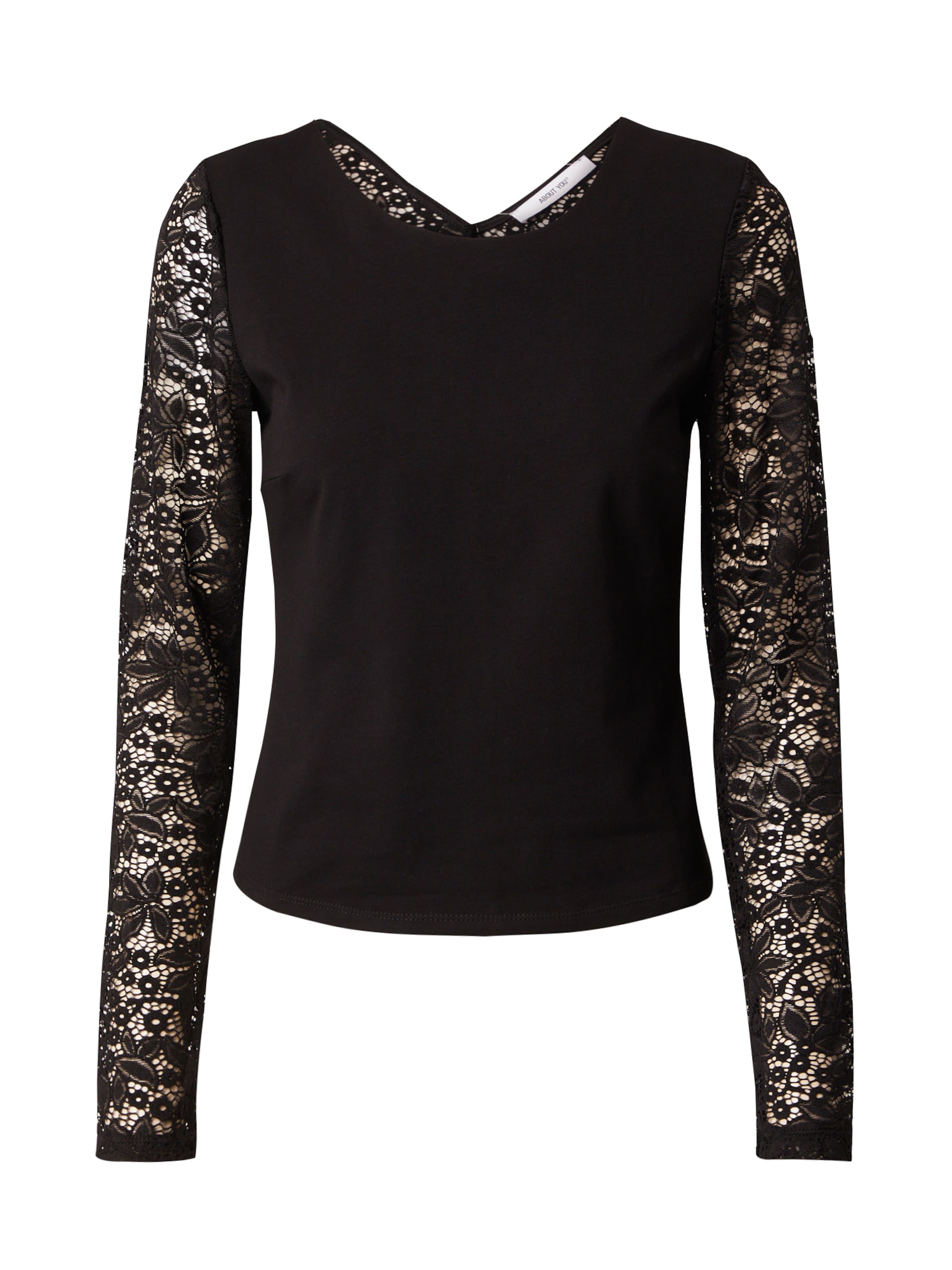 Maglietta 'Ayla ' di ABOUT YOU in nero: frontale