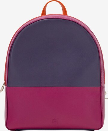 DuDu Backpack 'City' in Purple: front