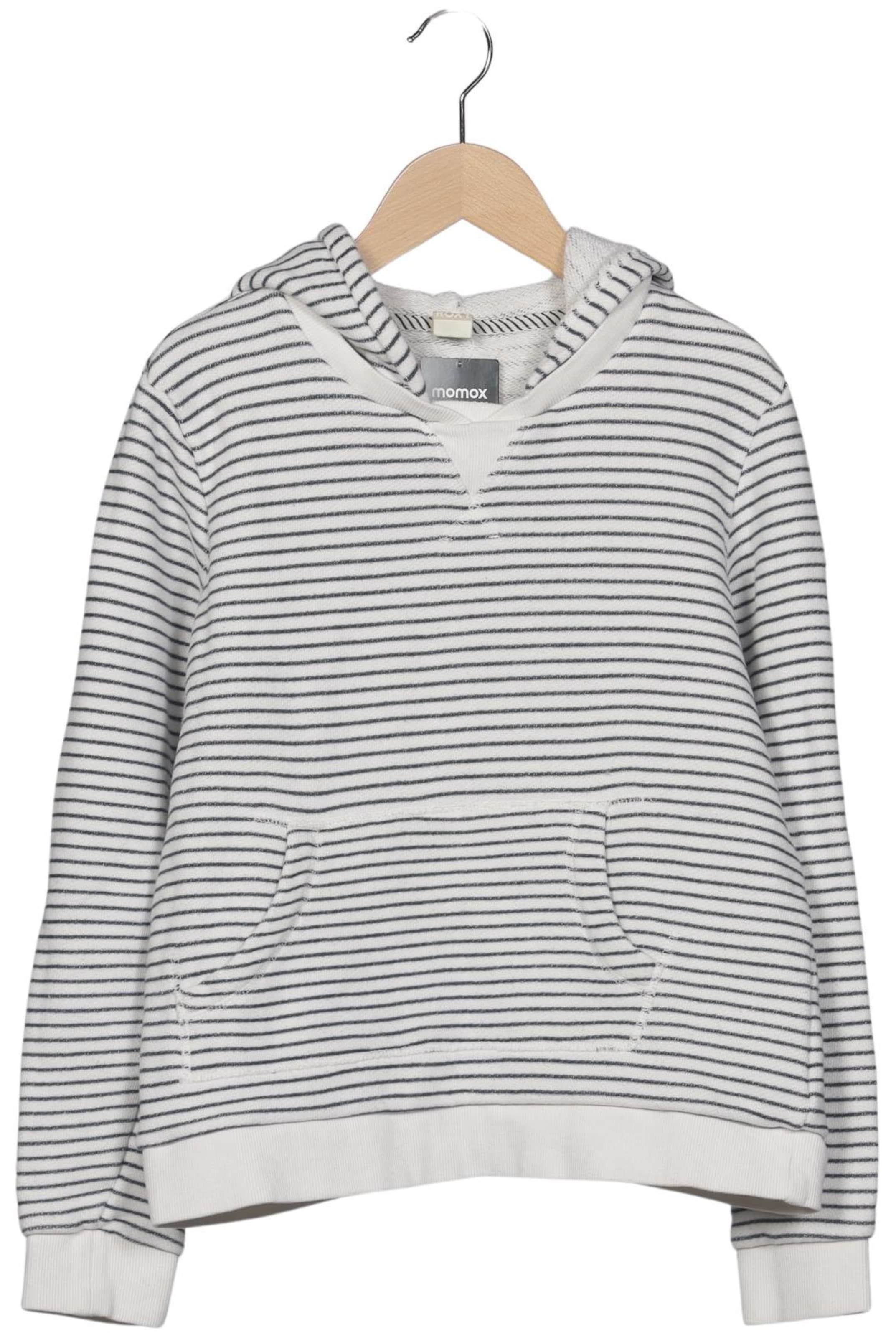 ROXY Kapuzenpullover L in Weiß: Vorderseite