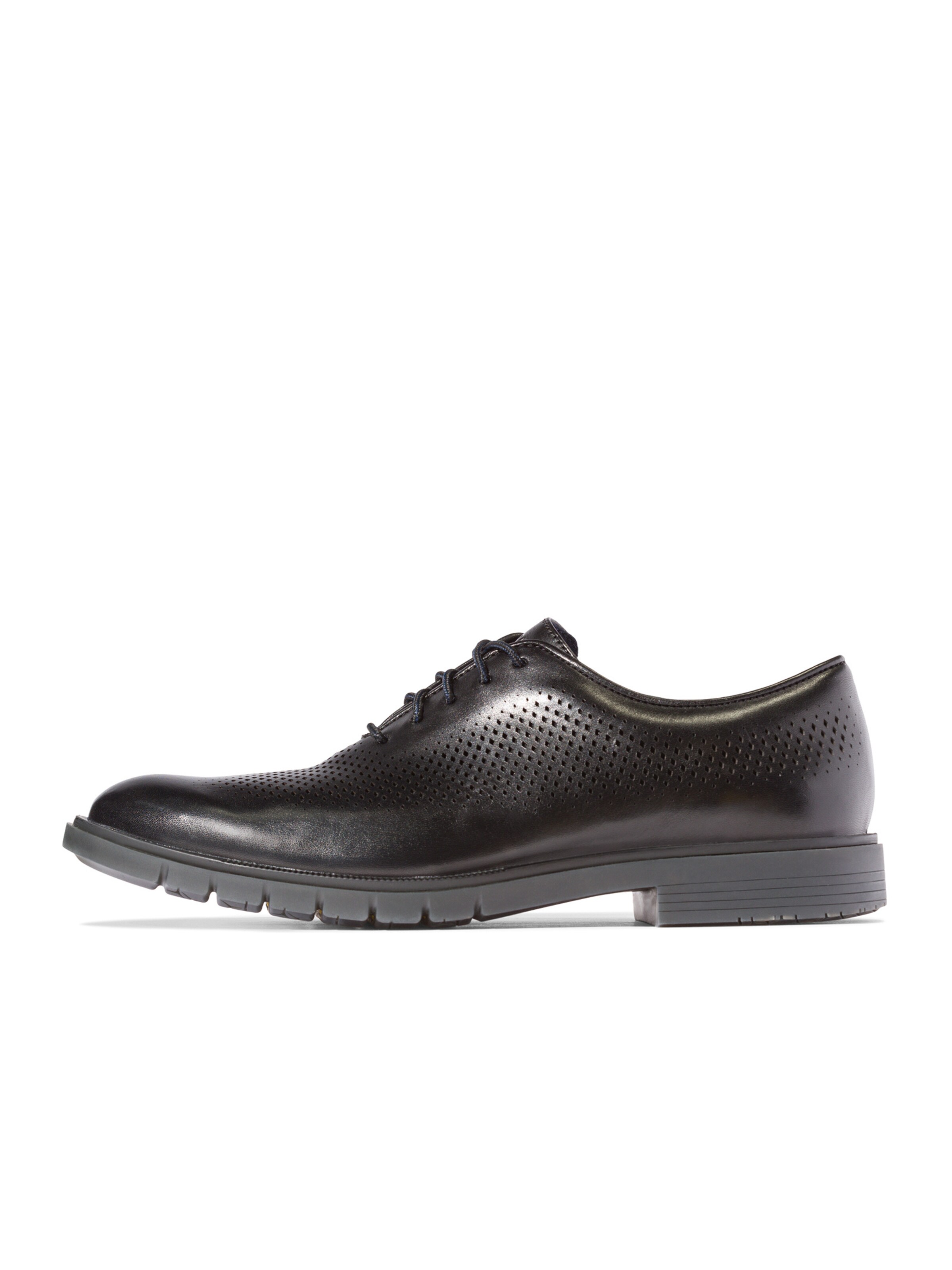 Cole Haan Lace-up shoe 'GRANDFLEX DRESS LASER OXFORD' in Black: front
