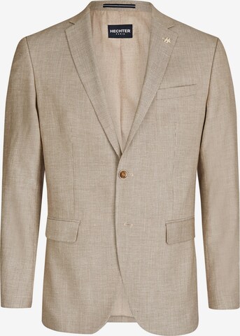 Veste de costume HECHTER PARIS en beige : devant