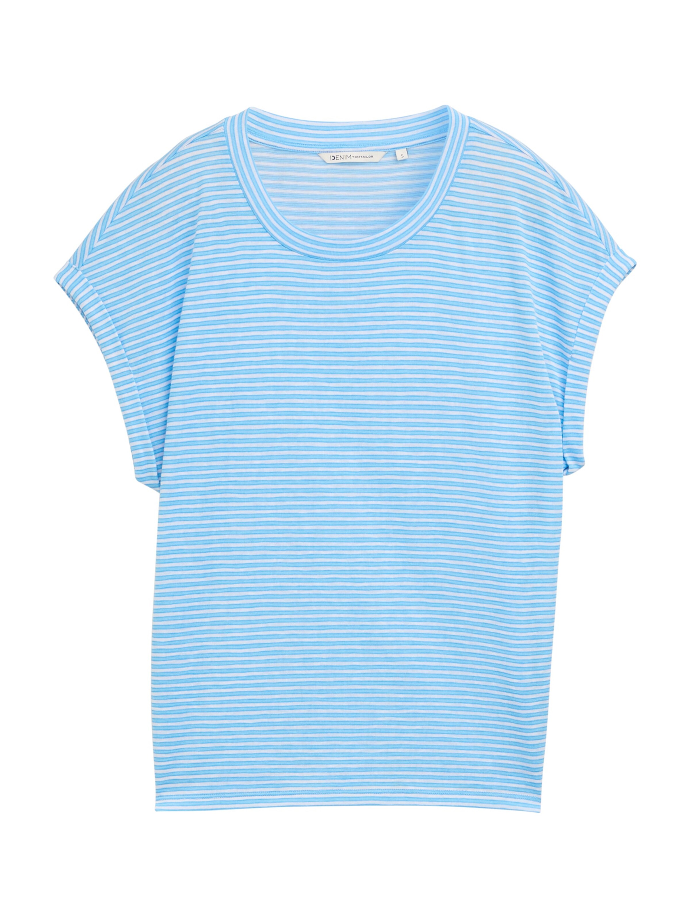 TOM TAILOR DENIM Shirt in Blue: front