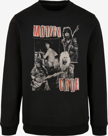 Merchcode Sweatshirt 'Motley Crue - Vintage Punk' in Black: front