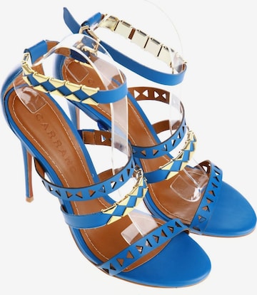 CARRANO Sandals & High-Heeled Sandals in 40 in Blue: front