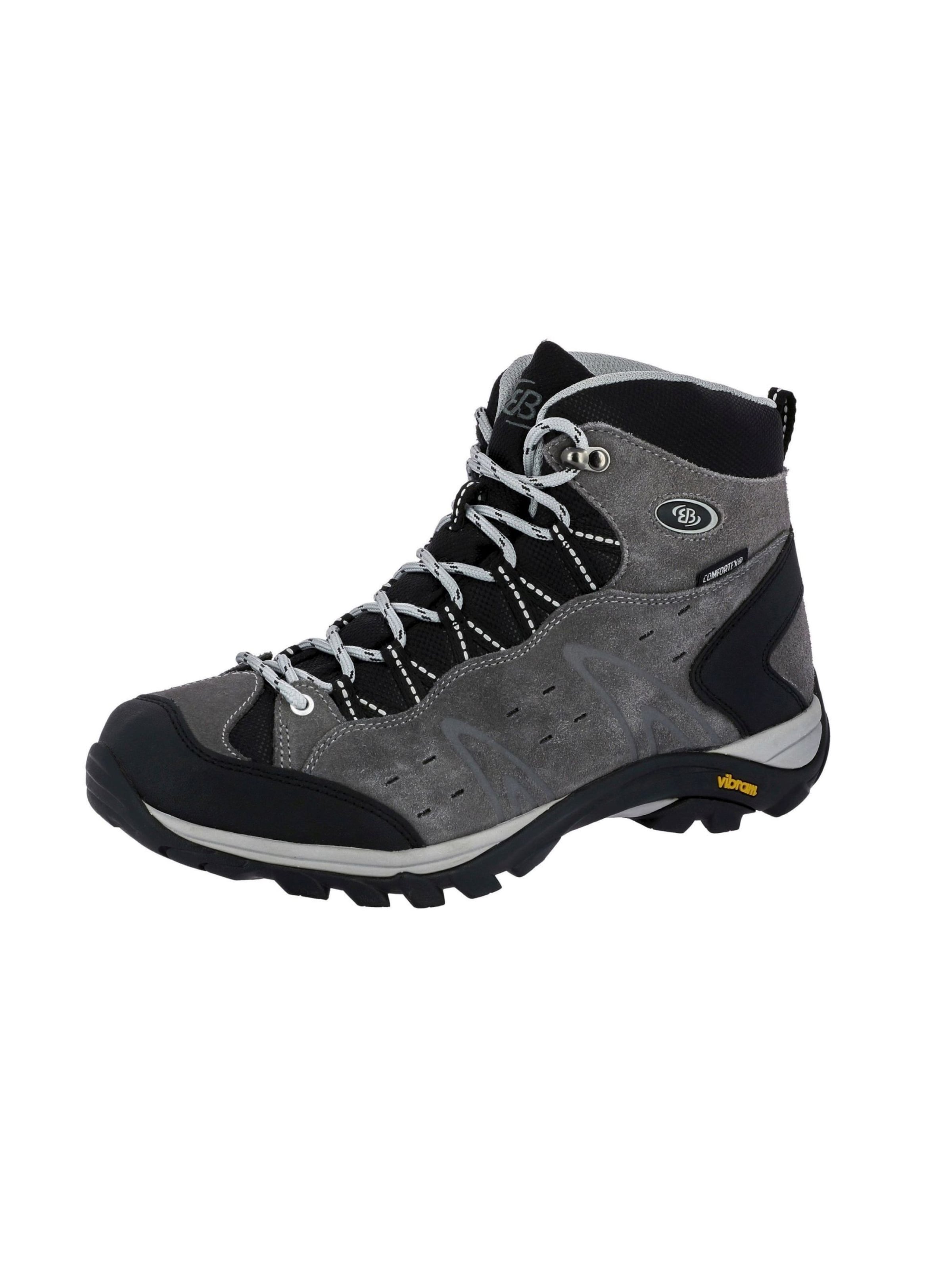 Brütting Boots 'Mount Bona' in Grey: front