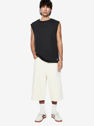 Pull&Bear Regular Farkut värissä beige: etupuoli