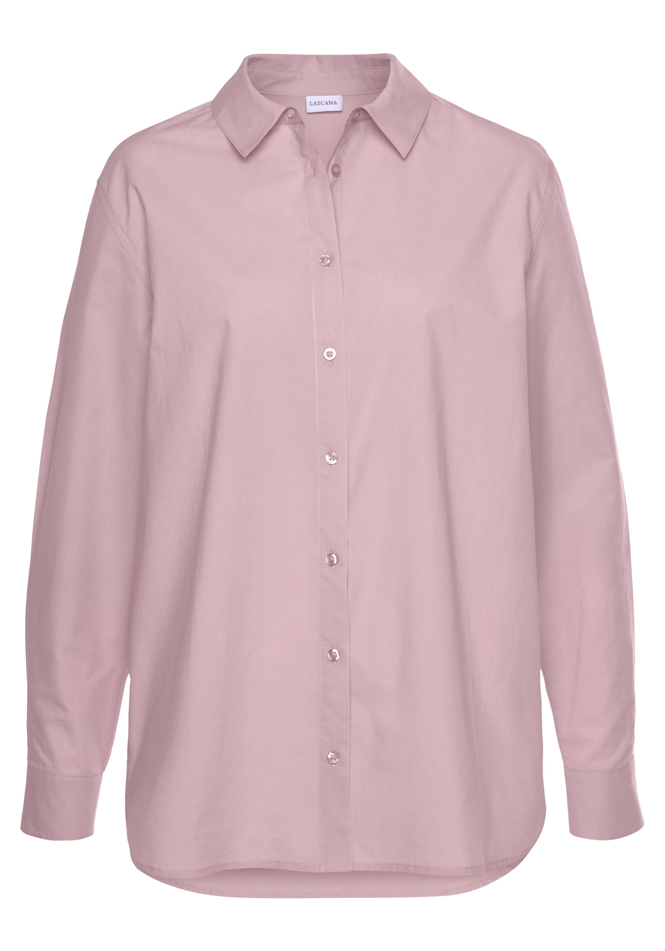 LASCANA Blouse in Pink: front