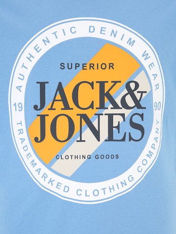 Maglietta 'LOOF' di Jack & Jones Plus in blu