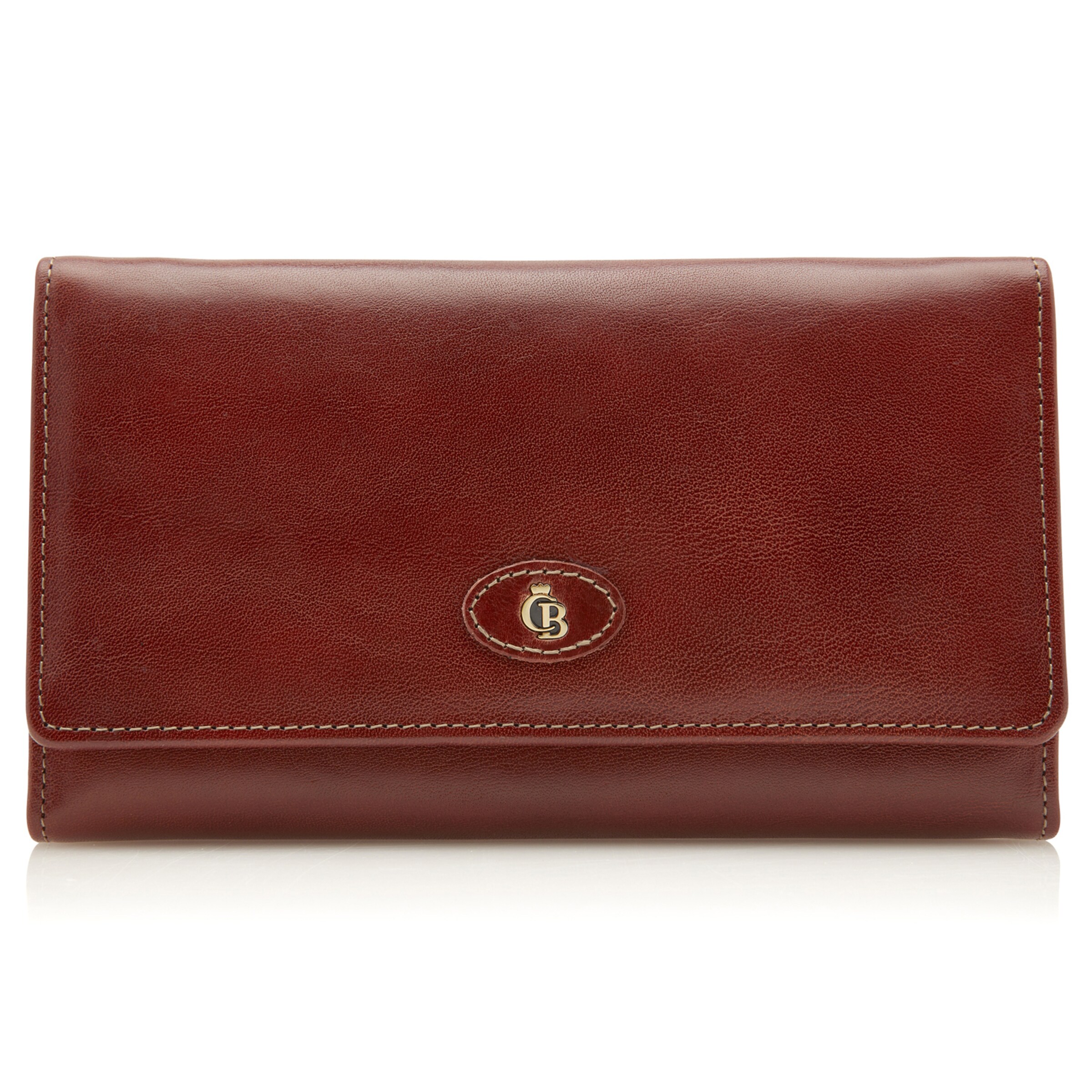 Portamonete 'Gaucho' di Castelijn & Beerens in marrone: frontale