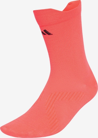 ADIDAS PERFORMANCE Skarpety sportowe w kolorze pomarańczowy: przód