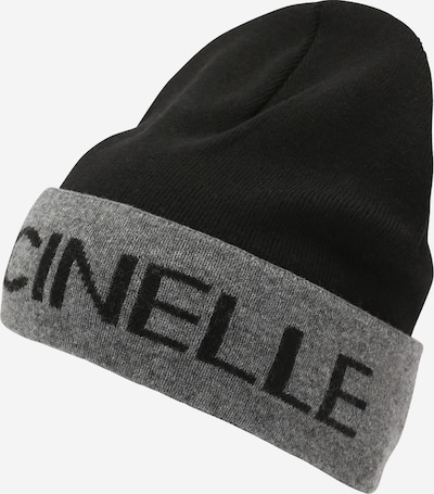 Coccinelle Czapka w kolorze nakrapiany szary / czarnym, Podgląd produktu