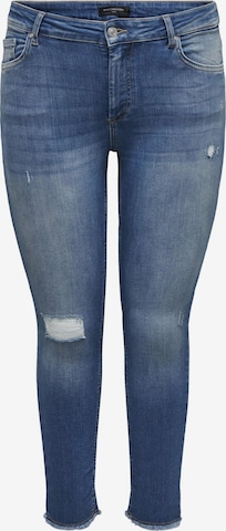 ONLY Carmakoma Skinny Jeans 'WILLY' in Blau: predná strana