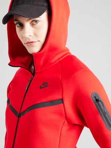 Nike SportswearGornji dio trenirke 'TECH FLEECE 2' - crvena boja