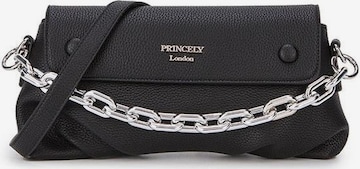 Princely London Schoudertas 'Laura' in Zwart: voorkant