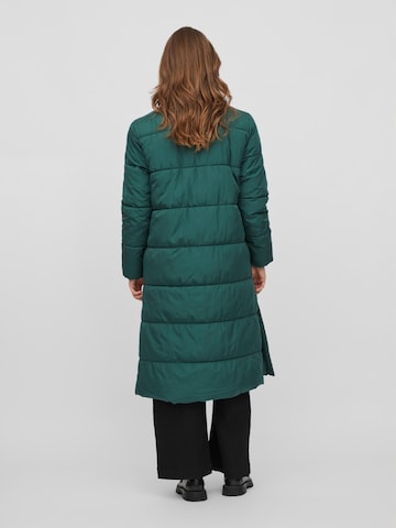 VILA Зимнее пальто в Зеленый