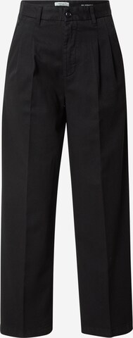 Carhartt WIP - Pantalón plisado 'Cara' en negro: frente