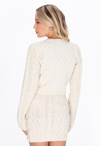 faina - Cárdigan en blanco