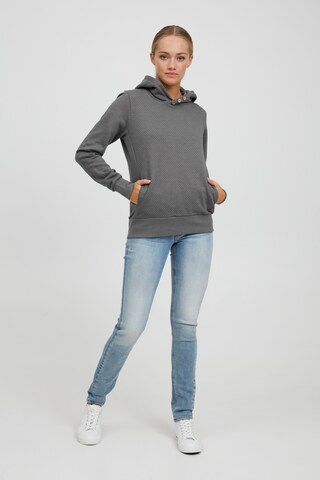 Oxmo Kapuzenpullover 'Vera' in Grau